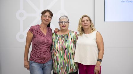 Patrica Núnez, Emma Ínigo y Fernanda León