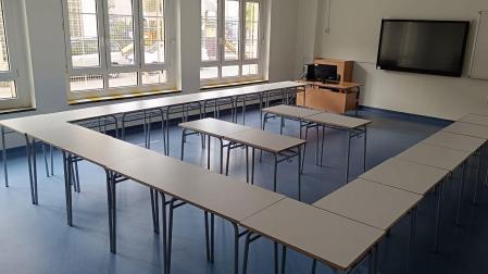 Nuevo centro de FP de Educadoras en el antiguo edificio del colegio público Víctor Pradera-Paderborn de Pamplona
