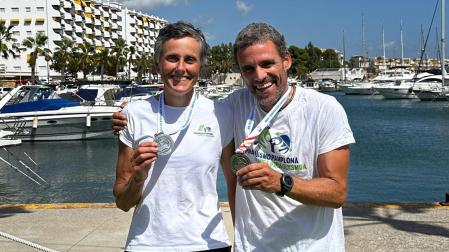 Amaia Osaba y Filipe Besada