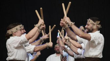 El grupo de folklore vasco Ortzadar