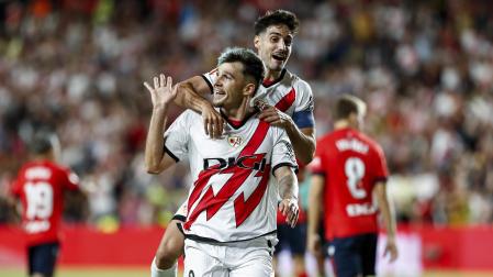 Fotos del partido entre Rayo Vallecano y Osasuna