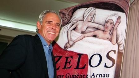Jimmy Giménez Arnau, en una fotografía de archivo, durante la presentación de su novela 'Zelos'