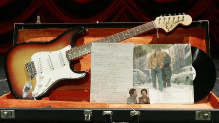 Una Fender Stratocaster que perteneció a Jimi Hendrix