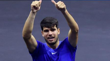 La victoria de Carlos Alcaraz ante el estadounidense Taylor Fritz (6-2 y 7-5) sirvió para culminar en la última jornada de la Copa Laver una remontada increíble de Europa