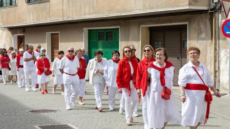 Fotos de la procesión de La Merced de fiestas de Corella.
