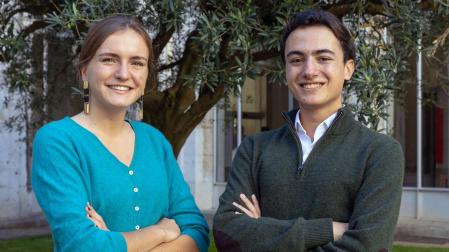 Almudena Uclés Landín y Nicolás Estévez Barco, nuevos delegados de la Universidad de Navarra