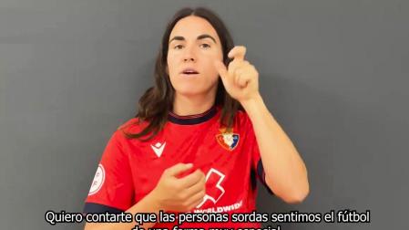 La navarra Eunate Arraiza y su mensaje de inclusión