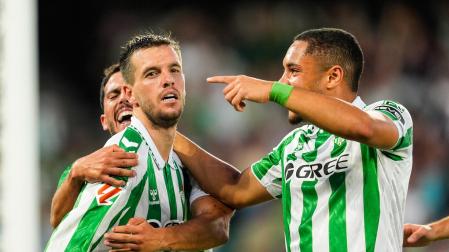 Lo Celso celebra su gol frente al Espanyol