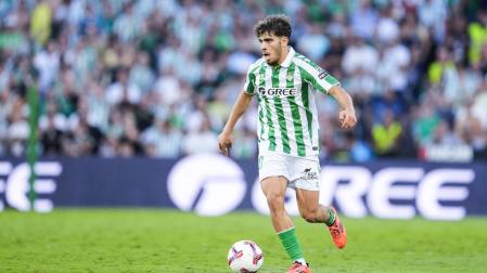 Ez Abde, en un lance del partido contra el Espanyol