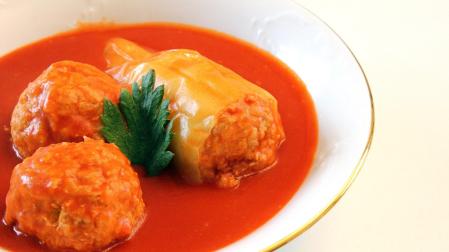 Pimientos rellenos.