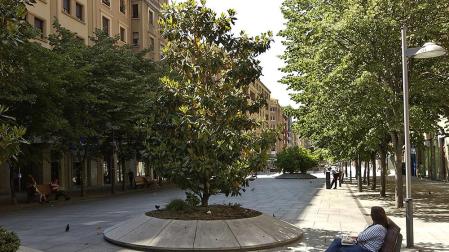 Avenida Carlos III de Pamplona