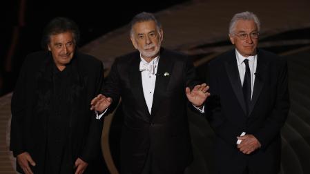 Al Pacino, Francis Ford Coppola y Robert DeNiro