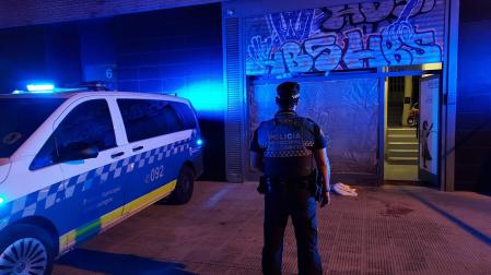 Lugar en el que se ha producido el asesinato de un joven en un piso de la Rochapea en Pamplona