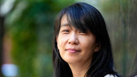 Fotografía de archivo (08/09/2023) de la escritora surcoreana Han Kang, ganadora del Premio Nobel de Literatura 2024