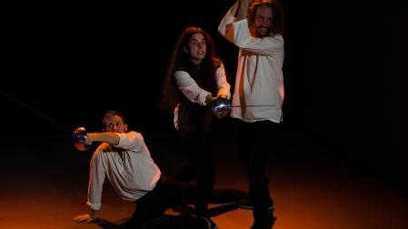 'La monja alférez', obra de La Cuerda Teatro, hoy en la ENT.
