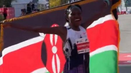 La keniana Ruth Chepngetich bate en Chicago el récord del mundo femenino de maratón
