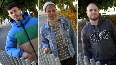 Mohamed Oussama, Mouskoutading Cisse y Omar Urrizola han participado en el proyecto Konekta