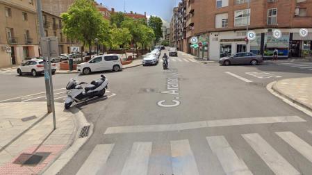 Calle Aranaz y Vides de Tudela