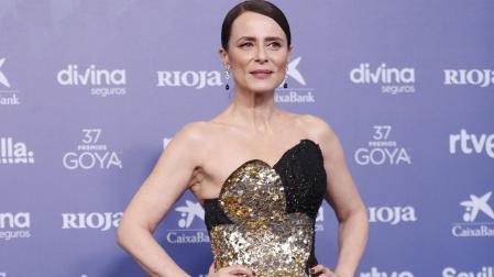 Aitana Sánchez-Gijón, en la edición de 2023 de los Premios Goya