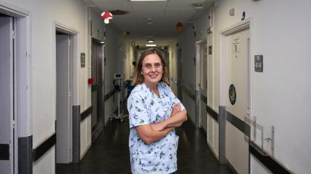 Mercedes Herranz Aguirre, infectóloga pediatra, jefa de sección de Hospitalización del Hospital Universitario de Navarra