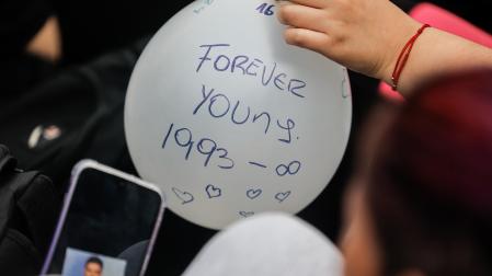 Fanárticos de Liam Payne rinden homenaje al cantante en Argentina