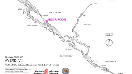 Plano del complejo minero de Lantz