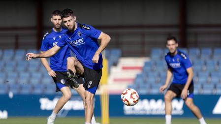 Imágenes del entrenamiento de Osasuna en Tajonar este martes 29 de octubre