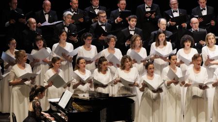 Concierto solidario del Orfeón hoy en el Teatro Gayarre.