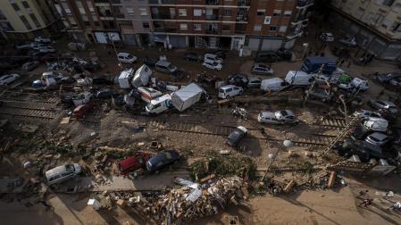 Efectos de la DANA en varias zonas de Valencia, viernes 1 de noviembre /