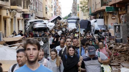 Efectos de la DANA en varias zonas de Valencia, viernes 1 de noviembre /