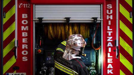 Entre los recursos que se envían desde Navarra, se encuentran efectivos de bomberos