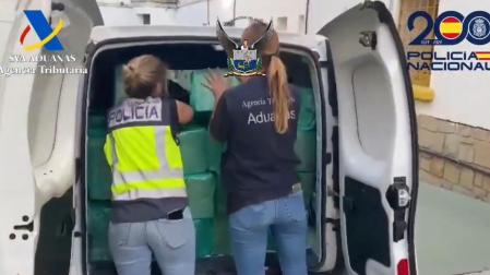 Un momento del operativo