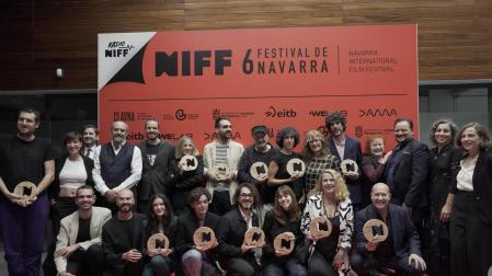 Palmarés de los premios NIFF, durante la entrega de los mismos.