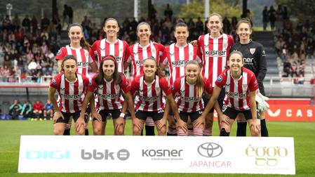 El once titular del Athletic, con un inédito once sin navarras