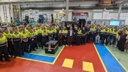 Plantilla de Mitsubishi Logisnext Europa de Noáin