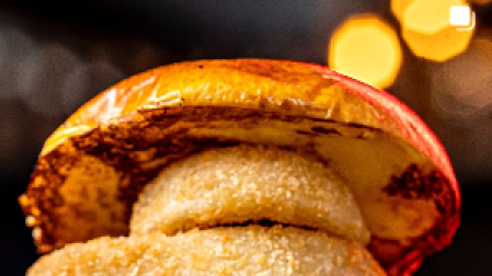 Una de las hamburguesas que ofrecen