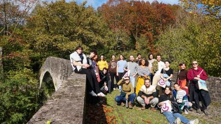 Imagen de participantes en el programa Cuerpo Europeo de Solidaridad