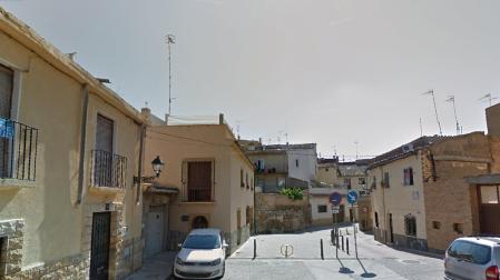 Calle de los Yeseros, en Tudela