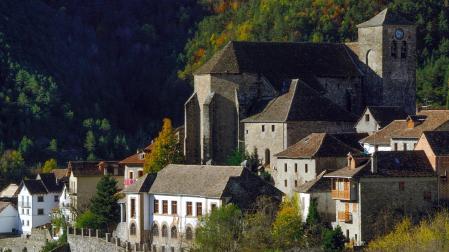 Panorámica de Ansó, en Aragón