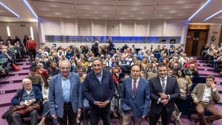 Presentación del libro 'Navarra. Tiempo y espacio'.