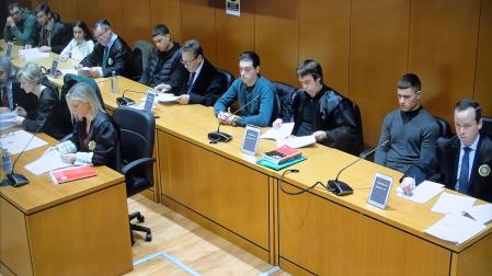 Los acusados por la paliza mortal a Samuel Luiz durante el juicio