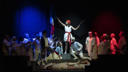 Una escena de la obra '1789'