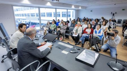 Asistentes a la jornada sobre Violencia contra las Mujeres