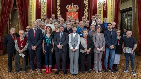 Fotos de la entrega de las Medallas al Mérito Deportivo de 2024