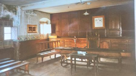 Sala donde se reunía la antigua junta de obrería