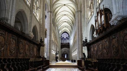 Notre Dame, tras las obras de reconstrucción después del incendio de 2019.