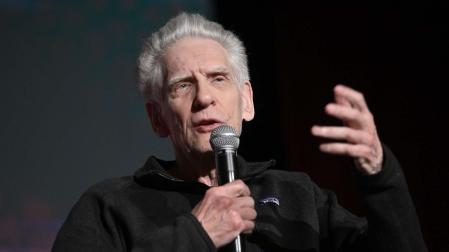 David Cronenberg, en el encuentro que ha mantenido con el público en el Festival Internacional de Cine de Marrakech