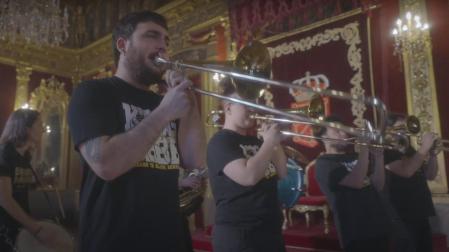 La Broken Brothers Brass Band, en el Palacio de Navarra