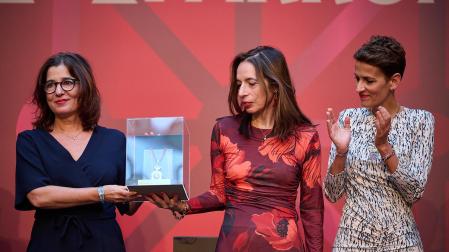 Acto de entrega de la Medalla de Oro de Navarra 2024.