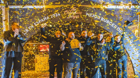 Los ganadores de la edición de este año The Champions Burger.